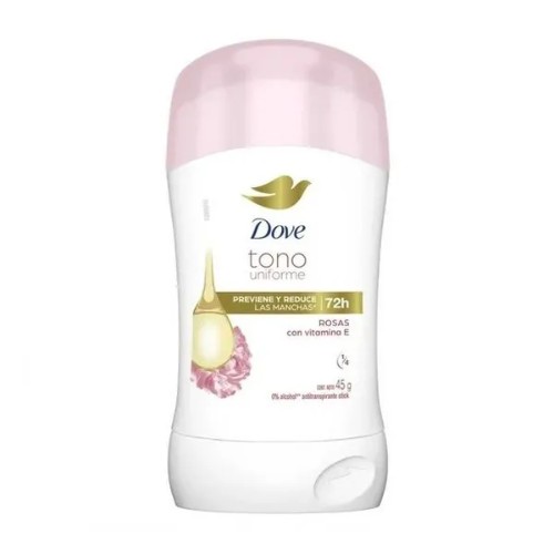 Antitranspirante Dove Rosas Para Mujer En Barra 45