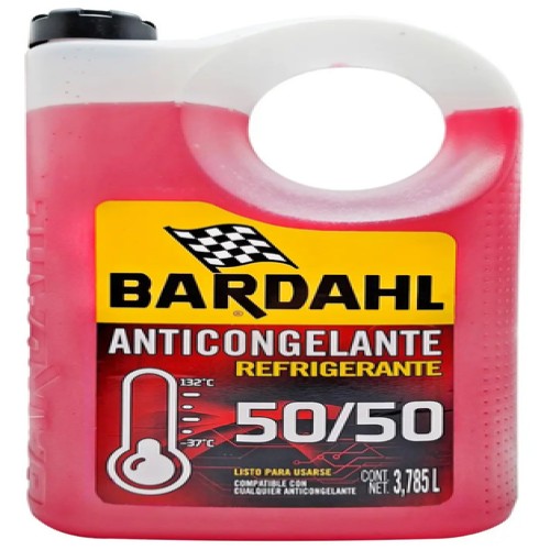 Bardahl Anticongelante 50/50, 3.785 L