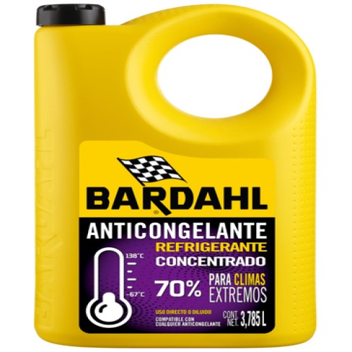 Bardahl Anticongelante Concentrado, 3.785 L