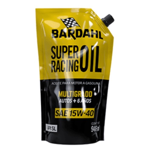 Bardahl Super Racing Oil, 15w40 Sl Doypack, 946 Ml