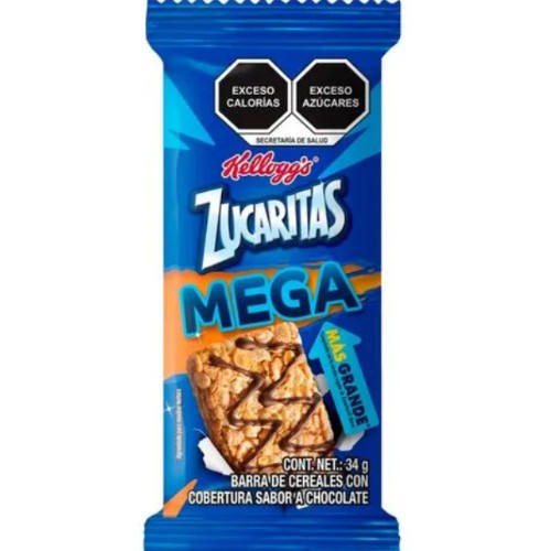 Barra Cereal Zucaritas Mega  34 G