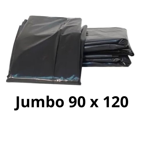 Bolsa De Basura Negra Jumbo