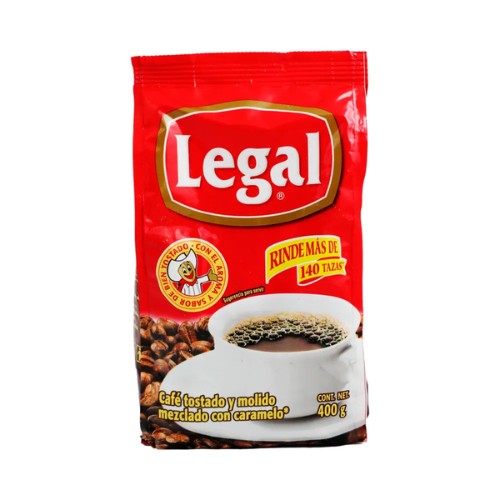 Café Legal Puro Tradicional Doy 400 Gr