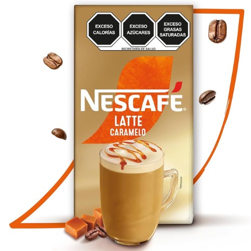Café Soluble Nescafé Latte Sabor A Caramelo Caja 6