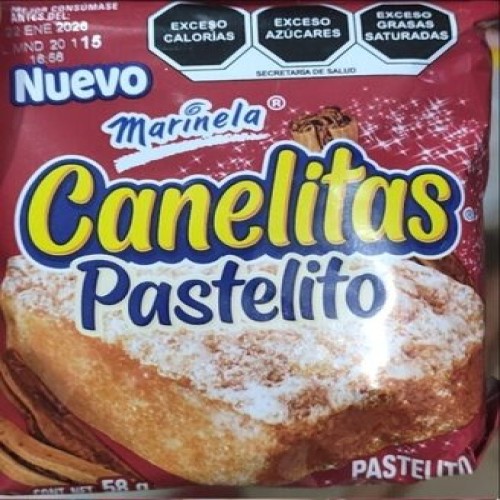 Canelitas Pastelito 58 G