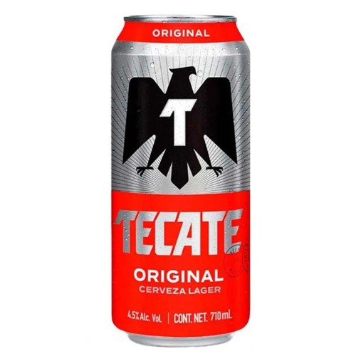 Cerveza Tecate Original Lata 710 Ml