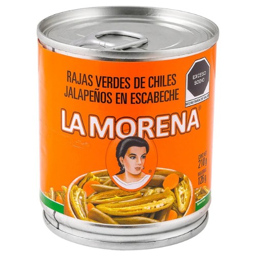 Chiles Jalapeños La Morena 210 G