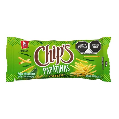 Chips Papatinas Chilix 31g