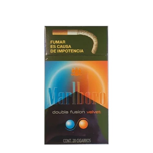 Cigarros Marlboro Double Fusion Velvet C/20pz.