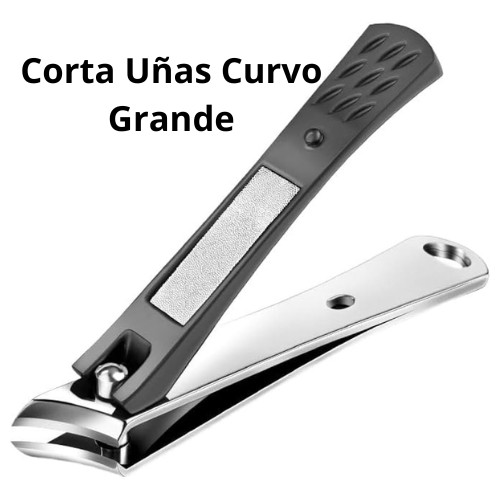 Corta Uñas Curvo Grande Sin Dibujo