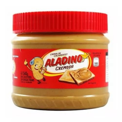 Crema De Cacahuate 340 Grs Aladino