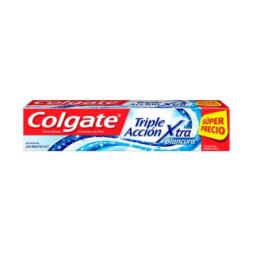 Crema Dental Colgate Triple Accion Whitening 50 Ml