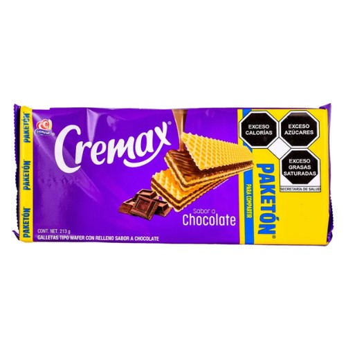 Cremax Paketón Chocolate 213 G