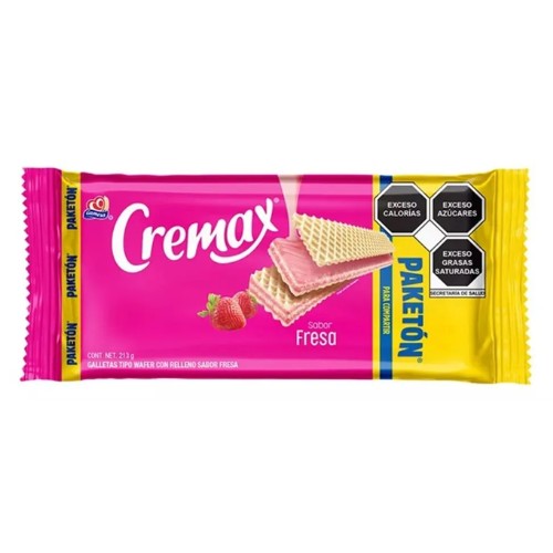 Cremax Paketón Fresa 213 G