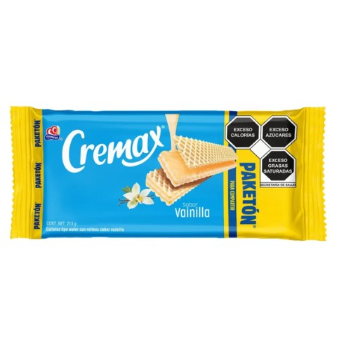 Cremax Paketón Vainilla 213 G