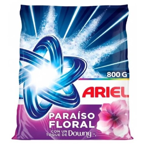 Detergente Ariel Polvo Paraíso Floral 800 g