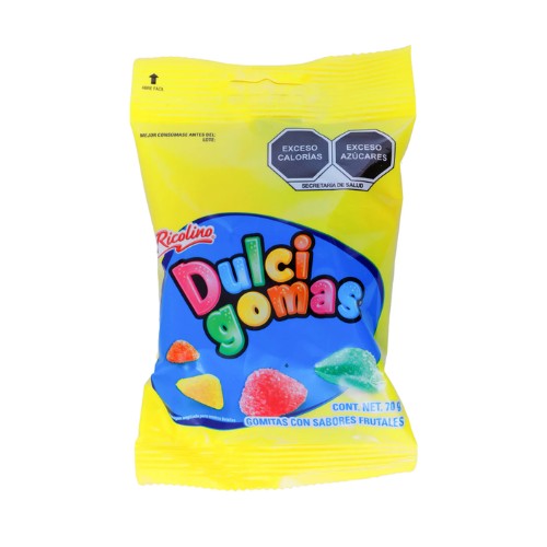 Dulcigomas Ricolino 59.5 Gr