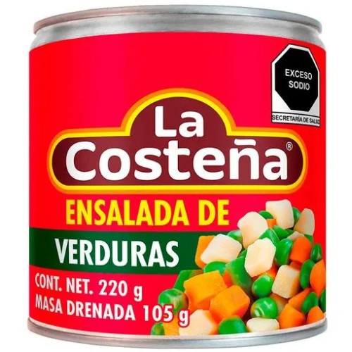 Ensalada De Verduras 220 G La Costeña