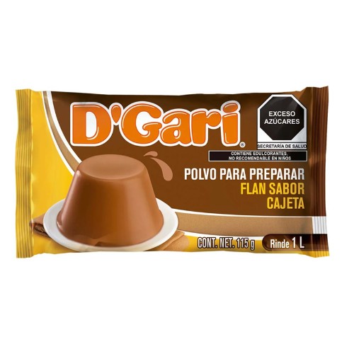 Flan Sabor Cajeta D Garis 115g
