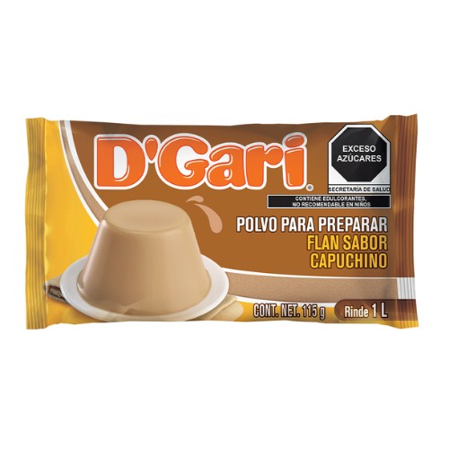 Flan Sabor Capuchino D Garis
