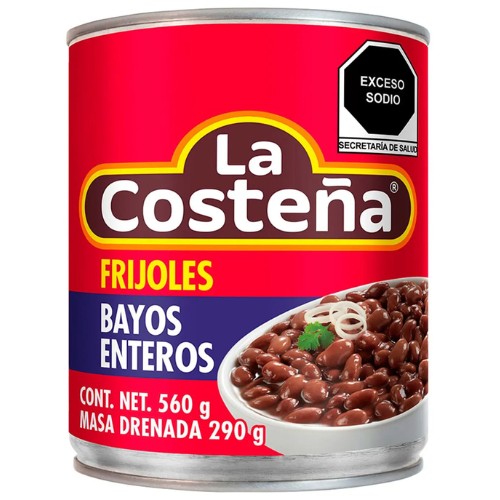 Frijoles Bayos Enteros 560 G La Costeña