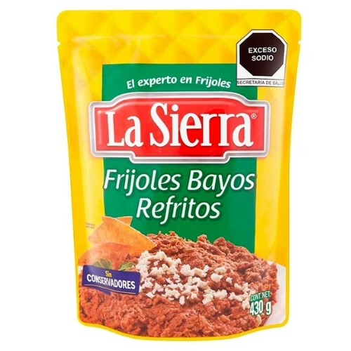 Frijoles Bayos Refritos 430 G