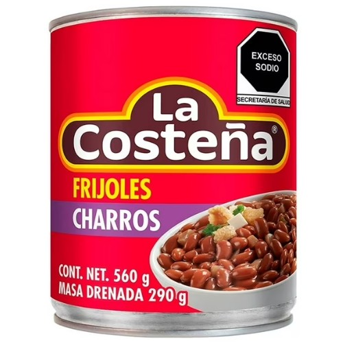 Frijoles Charros La Costeña 560 G