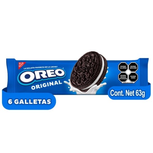 Galleta Oreo  63 G 6 Galletas