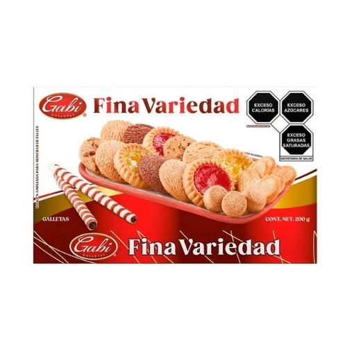 Galletas Gabi Fina Variedad 200 G