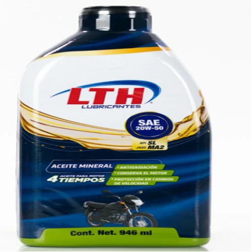 Gasolina Motos 4t 20w50 Jaso Botella 0.946 Lt