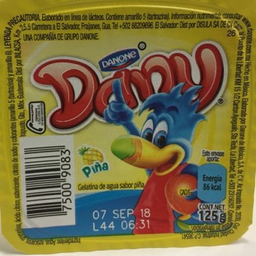 Gelatina Dany Piña