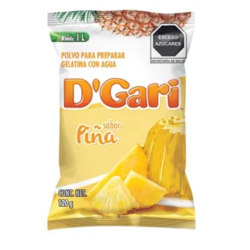 Gelatina Sabor Piña D Garis