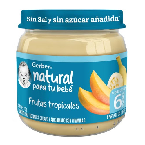 Gerber Frutas Tropicales 113 G
