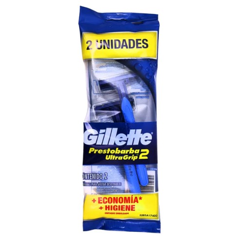 Gillete Prestobarba Ultragrip X2