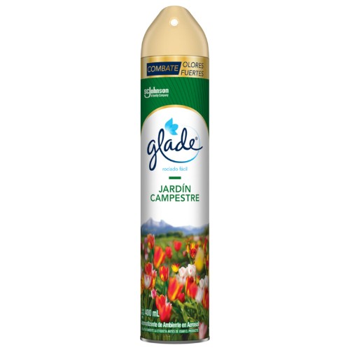 Glade Aromatizante Para Hogar Aerosol Jardín Campe