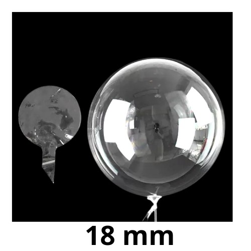 Globo Burbuja #18 Transparente