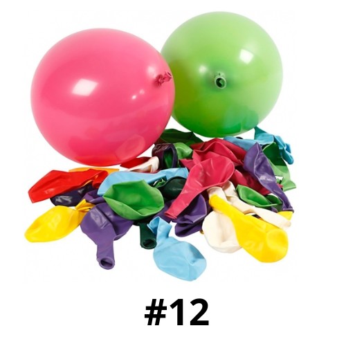 Globo De Latex Colores #12