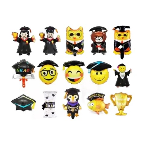 Globos Figuras Graduación