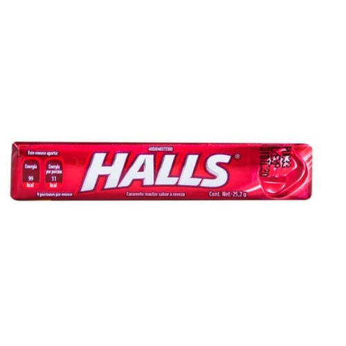 Halls Cereza  9 Piezas