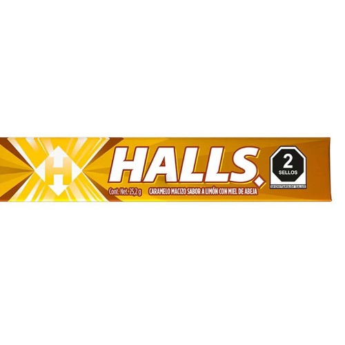 Halls Miel Y Limón 25.2 G