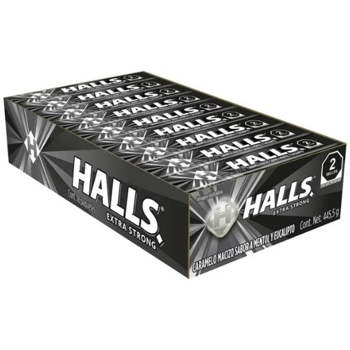 Halls Negro Extra Strong 24.75 G