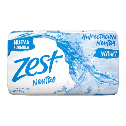 Jabón Zest Neutro Barra 135g