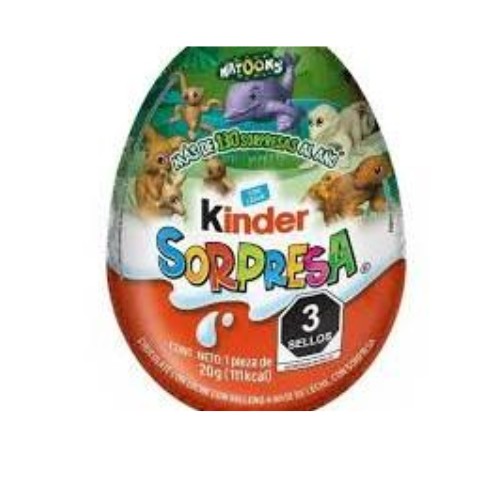 Kinder Sorpresa Huevito Con Animal