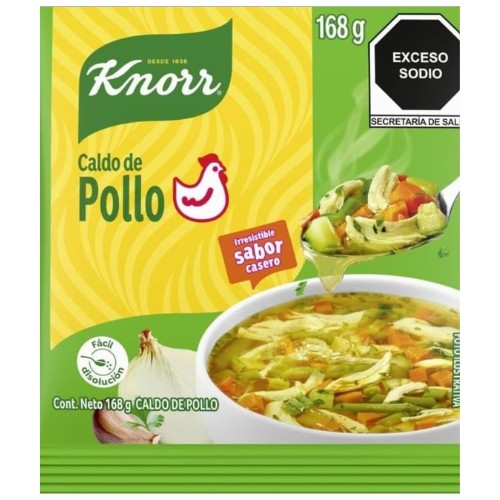 Knorr Caldo De Pollo En Polvo 88g