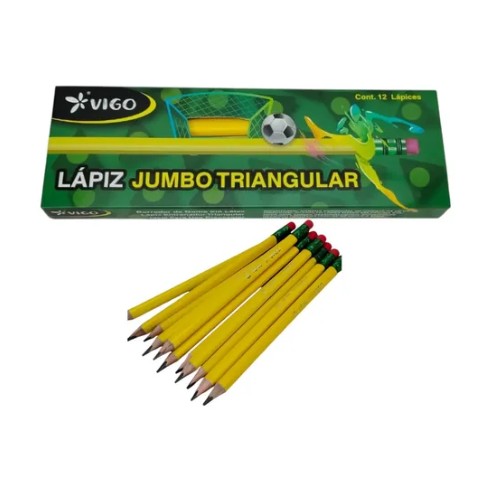 Lápiz Jumbo Triangular Vigo