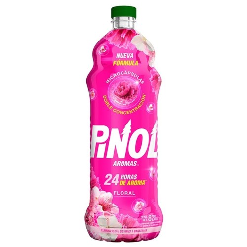 Limpiador Líquido Pinol Aromas Floral 828 Ml