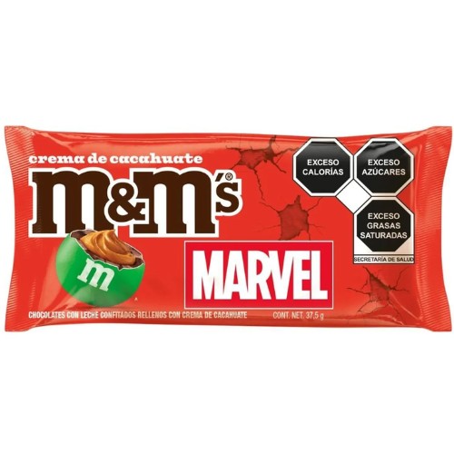 M&ms Crema De Cacahuate 37.5g