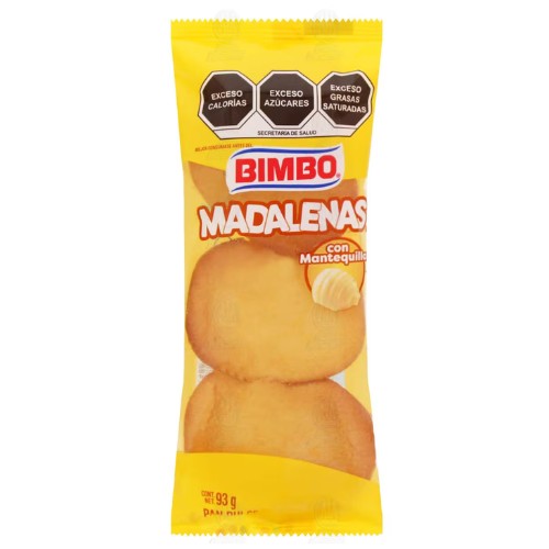 Madalenas Con Mantequilla 93 G