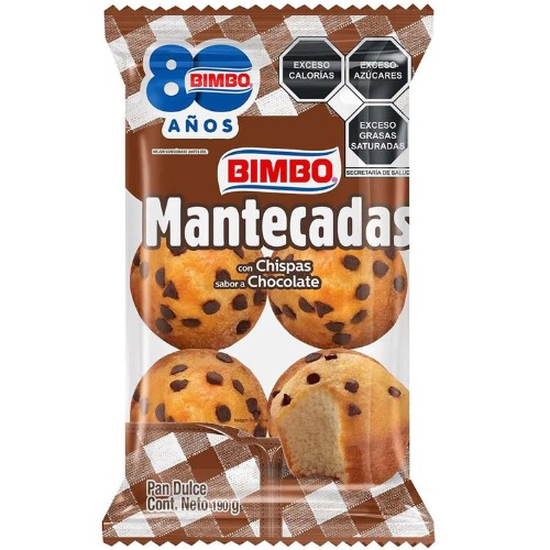 Mantecadas Chipas-chocolate 190 G
