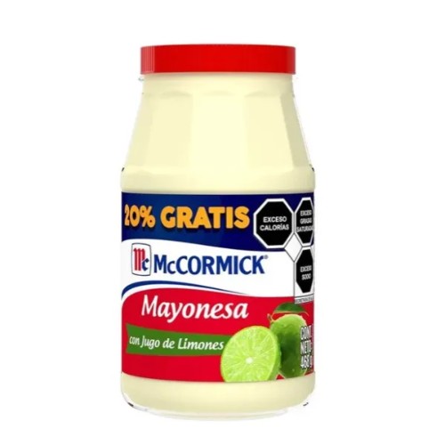 Mayonesa Mccormick 468 G